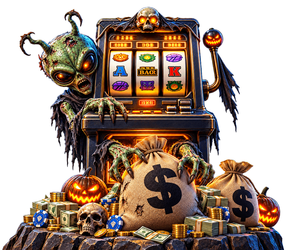 alien slot cash graphic