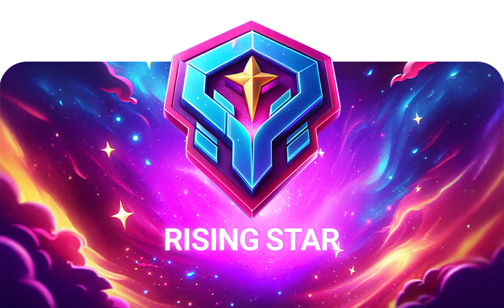 sloto stars - rising star Tier