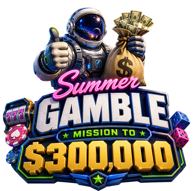 Summer Gamble: Mission to $300,000 logo